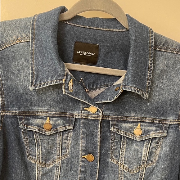 Liverpool Los Angeles Dark Blue Jean Jacket - Picture 7 of 15